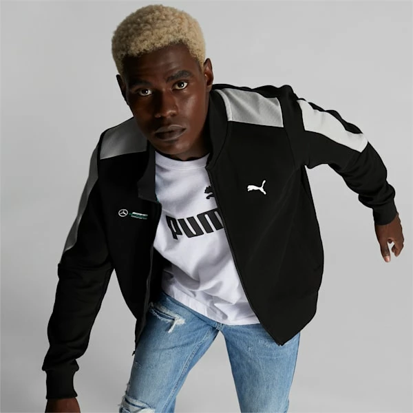 Mercedes-AMG Petronas F1 Men's T7 Sweat Jacket 2 Mercedes-AMG Petronas F1 Men's T7 Sweat Jacket - Image 2