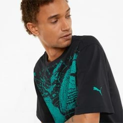 Puma Mercedes F1 Statement Graphic Men's Tee -PUMA Sales Mercedes F1 Statement Graphic Mens Tee 3