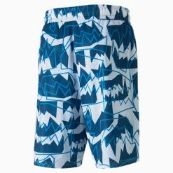 Puma Mesh Printed Practice Men's Basketball Shorts -PUMA Sales Mesh Printed Practice Mens Basketball Shorts 4