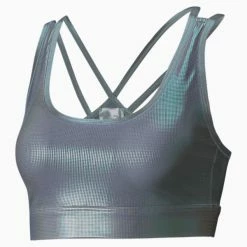 Puma Mid Impact Printed Women's Sports Bra -PUMA Sales Mid Impact Printed Womens Sports Bra 10