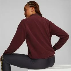 PUMA Fit Women's Sherpa Training Jacket -PUMA Sales PUMA Fit Womens Sherpa Training Jacket 2