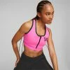 PUMA X BARBELLS FOR BOOBS Front-Zip Women's Sports Bra