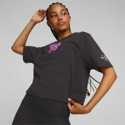 PUMA X BARBELLS FOR BOOBS Women's Training Crop Top