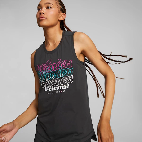PUMA X BARBELLS FOR BOOBS Women's Training Tank Top 1 PUMA X BARBELLS FOR BOOBS Women's Training Tank Top