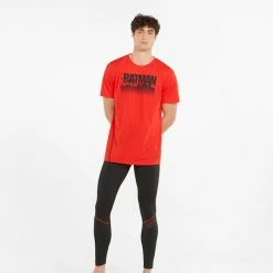 PUMA X BATMAN Perforated Men's Training Tee -PUMA Sales PUMA x BATMAN Perforated Mens Training Tee 2