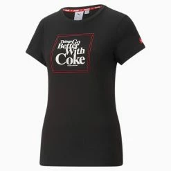 PUMA X COCA-COLA Women's Graphic Tee -PUMA Sales PUMA x COCA COLA Womens Graphic Tee 3