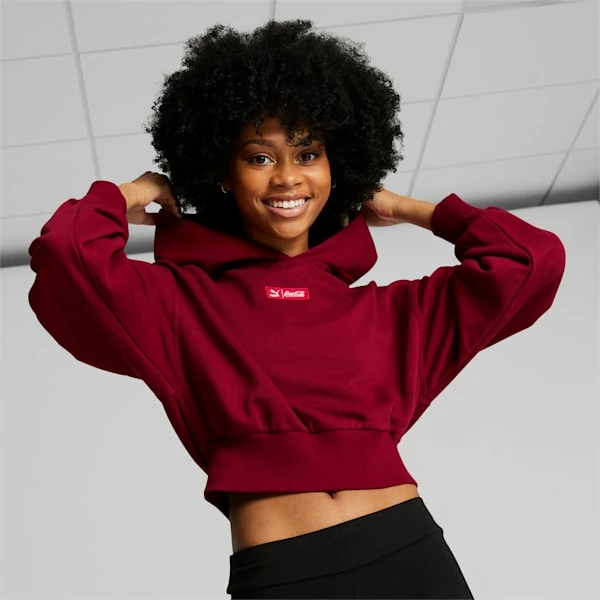 PUMA X COCA-COLA Women's Hoodie 3 PUMA X COCA-COLA Women's Hoodie - Image 3