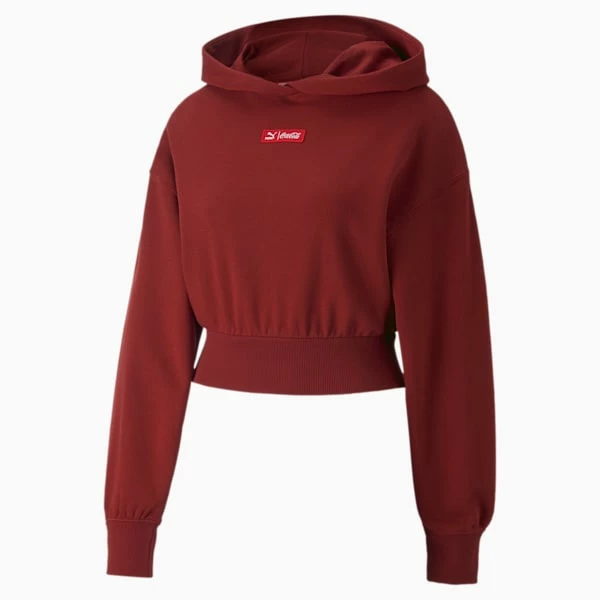 PUMA X COCA-COLA Women's Hoodie 4 PUMA X COCA-COLA Women's Hoodie - Image 4