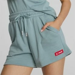 PUMA X COCA-COLA Women's Shorts -PUMA Sales PUMA x COCA COLA Womens Shorts 8
