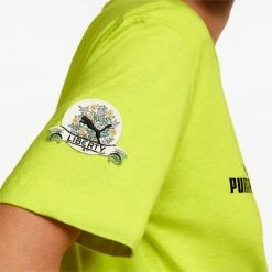 PUMA X LIBERTY Badge Women's Tee -PUMA Sales PUMA x LIBERTY Badge Womens Tee 4