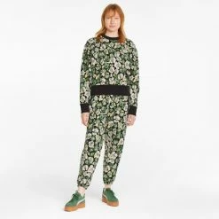 PUMA X LIBERTY Printed Crew Neck Women's Sweater -PUMA Sales PUMA x LIBERTY Printed Crew Neck Womens Sweater 2