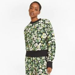 PUMA X LIBERTY Printed Crew Neck Women's Sweater