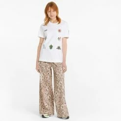 PUMA X LIBERTY Wide Leg Women's Pants -PUMA Sales PUMA x LIBERTY Wide Leg Womens Pants 2