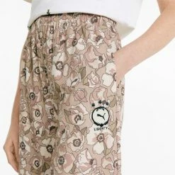 PUMA X LIBERTY Wide Leg Women's Pants -PUMA Sales PUMA x LIBERTY Wide Leg Womens Pants 3