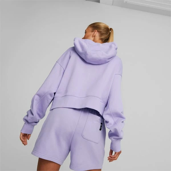 Puma Pivot Cropped Women's Basketball Hoodie 3 Puma Pivot Cropped Women's Basketball Hoodie - Image 3