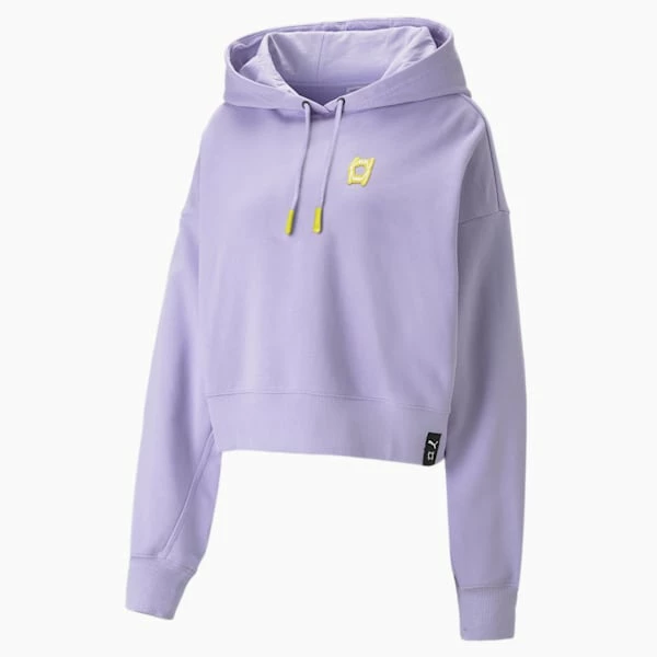 Puma Pivot Cropped Women's Basketball Hoodie 6 Puma Pivot Cropped Women's Basketball Hoodie - Image 6