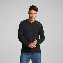 Puma Porsche Design EvoKNIT Men's V-Neck Sweatshirt
