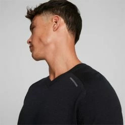 Puma Porsche Design EvoKNIT Men's V-Neck Sweatshirt -PUMA Sales Porsche Design EvoKNIT Mens V Neck Sweatshirt 3