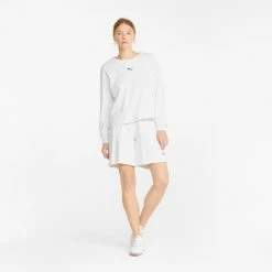 Puma RE:Collection Relaxed Crew Neck Women's Sweatshirt -PUMA Sales RECollection Relaxed Crew Neck Womens Sweatshirt 2