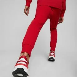 Puma Scuderia Ferrari Race Closed Cuff Men's Motorsport Sweatpants -PUMA Sales Scuderia Ferrari Race Closed Cuff Mens Motorsport Sweatpants 3