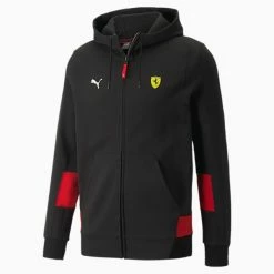 Puma Scuderia Ferrari Race Hooded Men's Sweat Jacket -PUMA Sales Scuderia Ferrari Race Hooded Mens Sweat Jacket 5