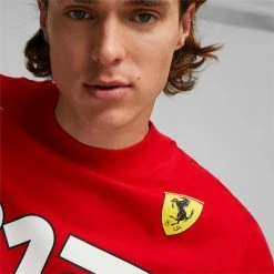 Puma Scuderia Ferrari Race Men's Statement Tee -PUMA Sales Scuderia Ferrari Race Mens Statement Tee 2