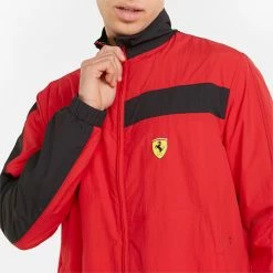 Puma Scuderia Ferrari Race Statement Men's Jacket -PUMA Sales Scuderia Ferrari Race Statement Mens Jacket 3