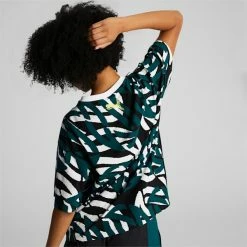 Puma Stewie Printed Women's Basketball Tee -PUMA Sales Stewie Printed Womens Basketball Tee 2