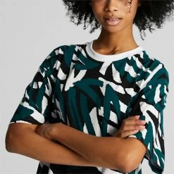 Puma Stewie Printed Women's Basketball Tee -PUMA Sales Stewie Printed Womens Basketball Tee 3