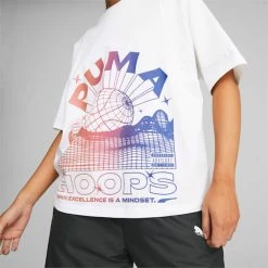 Puma Strong Side Women's Basketball Tee -PUMA Sales Strong Side Womens Basketball Tee 3