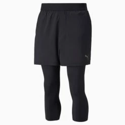 Studio 2-in-1 Men's Training Tights -PUMA Sales Studio 2 in 1 Mens Training Tights 3