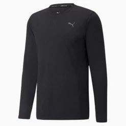 Studio Waffle Long Sleeve Men's Training Tee -PUMA Sales Studio Waffle Long Sleeve Mens Training Tee 11