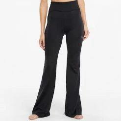 Studio Yogini Ribbed Waist Women's Training Flares