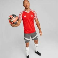 Puma Switzerland Soccer Men's Prematch Jersey -PUMA Sales Switzerland Soccer Mens Prematch Jersey 3