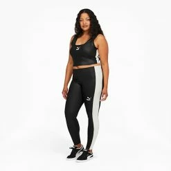 Puma T7 Shiny Women's High Waisted Leggings PL -PUMA Sales T7 Shiny Womens High Waisted Leggings PL 2
