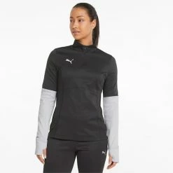 Puma IndividualLIGA Quarter-Zip Women's Soccer Sweatshirt